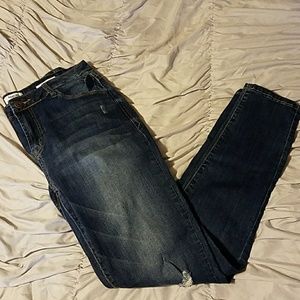 Distressed Skinny Jeans